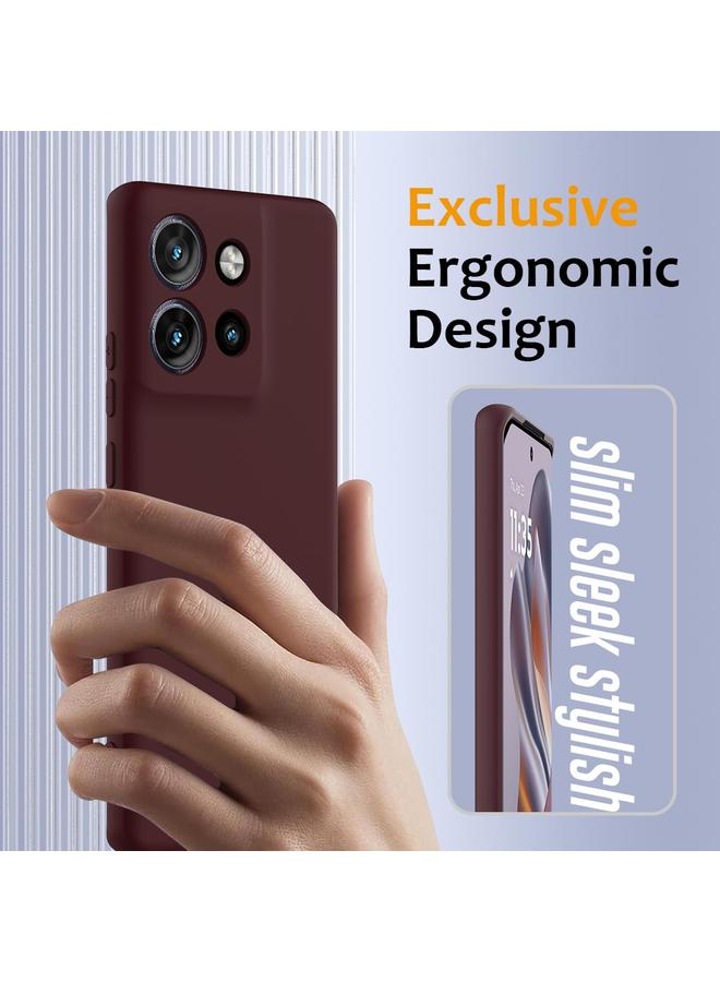 اس-توب جراب لهاتف Motorola Edge 50 Neo / Moto S50 جراب هاتف Magsafe من السيليكون المقاوم للصدمات - Image 4