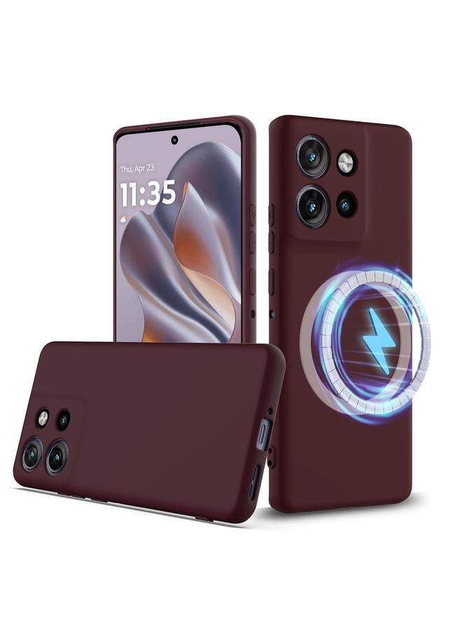 اس-توب جراب لهاتف Motorola Edge 50 Neo / Moto S50 جراب هاتف Magsafe من السيليكون المقاوم للصدمات - Image 1