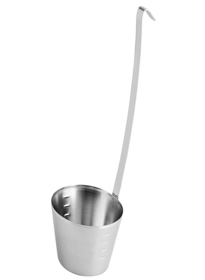 Soro Essentials- 32 oz. Stainless Steel Dipper Ladle with Hook Handle- Ladle for Commercial and Home Use Multipurpose Canning Ladle Long and Smooth Handle Large Oversized Scoop - Image 1
