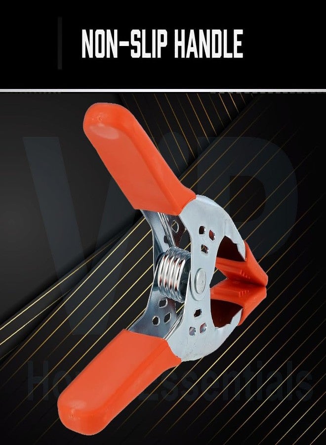 VIP Home Essentials Jumbo 6" Inch Heavy Duty Spring Clamps - Great For Home, Office, Shop, Photo Studios, Muslin Cloth & School Projects - Opens 2.5" Wide (2) - Image 5