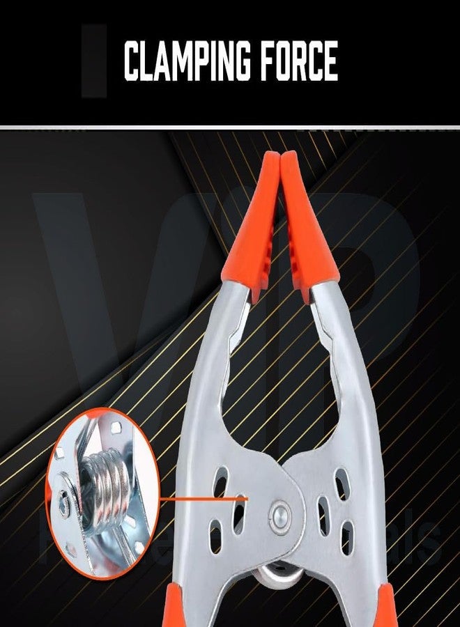 VIP Home Essentials Jumbo 6" Inch Heavy Duty Spring Clamps - Great For Home, Office, Shop, Photo Studios, Muslin Cloth & School Projects - Opens 2.5" Wide (2) - Image 4