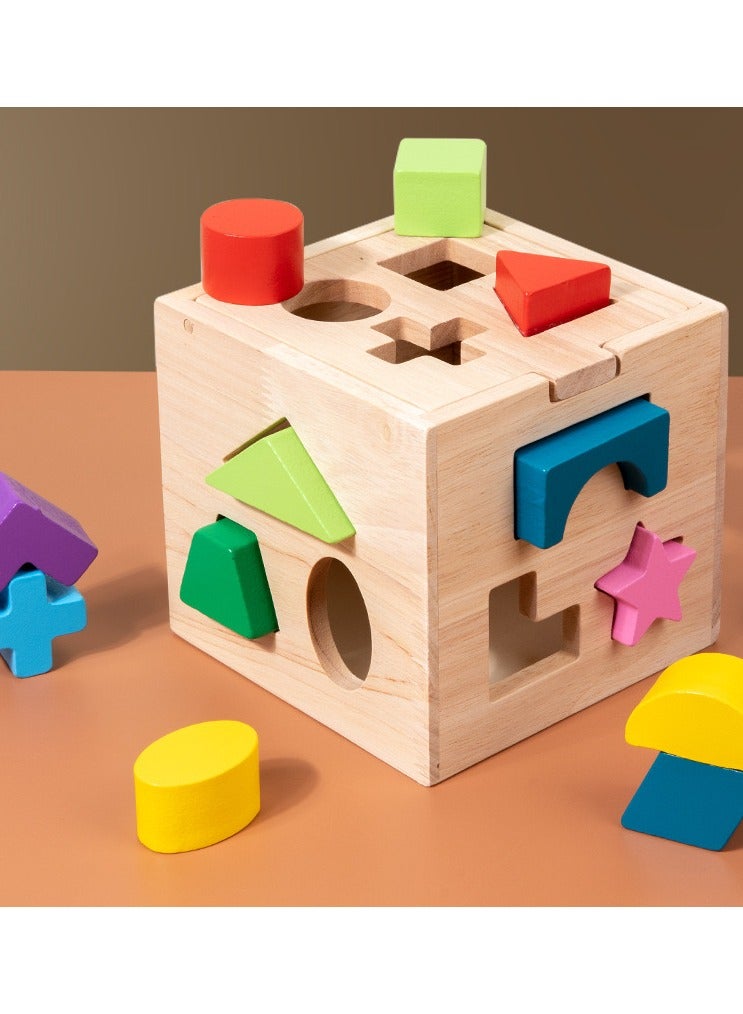 مجموعة فارزات الأشكال الخشبية المتينة والمتينة والملونة، متنوعة - Image 4