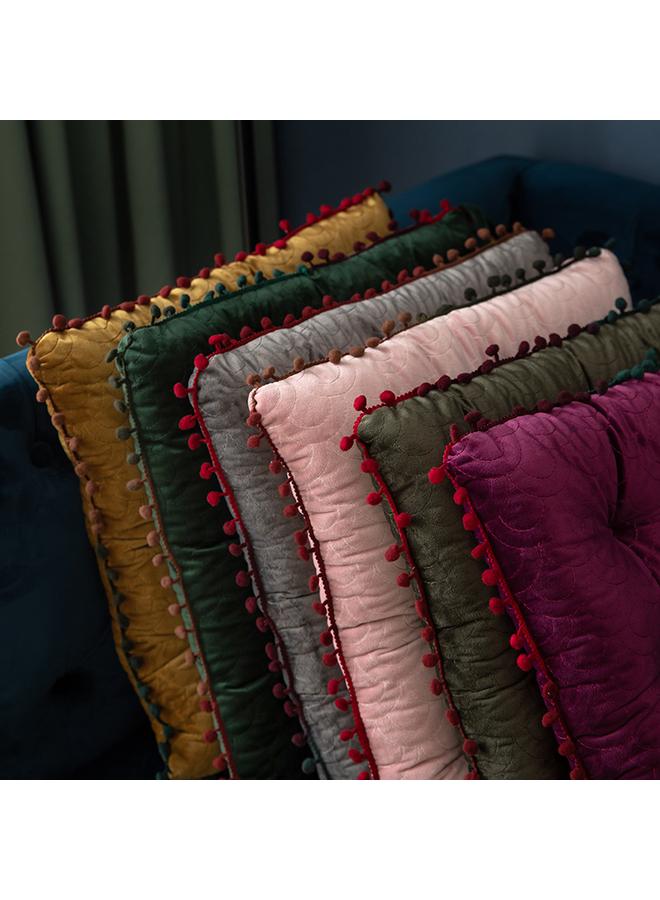 الأزرق جي دبليو وسادة كرسي طاولة مربعة ذات لون صلب وسادة كرسي الجلوس لفترة طويلة في غرفة المعيشة - Image 4