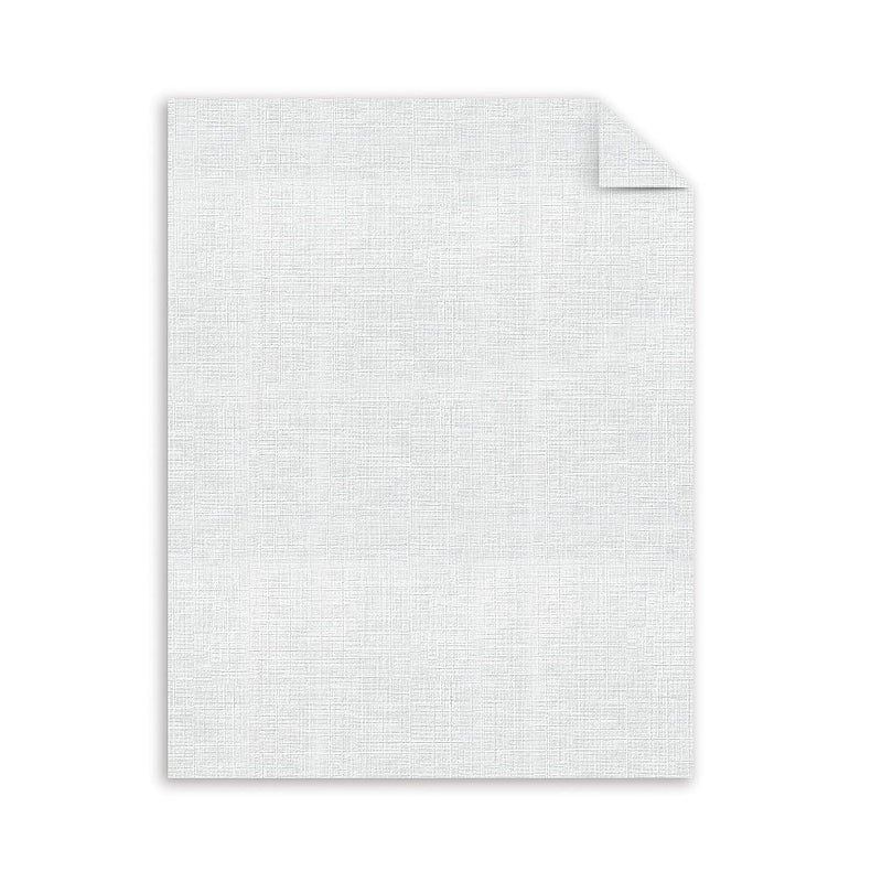 Southworth ورق كتان ساوثورث® 25% قطن، 8 1/2" × 11"، 65 رطل، أبيض، عبوة من 100 ورقة - Image 3