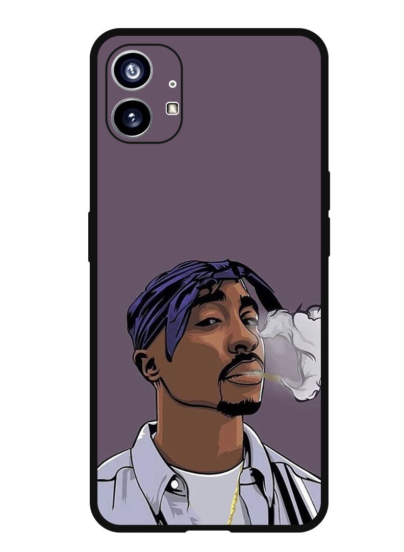 Theodor Protective Case Anti Scratch Shock Proof Bumper Cover For Nothing Phone 1 Tupac - Image 1
