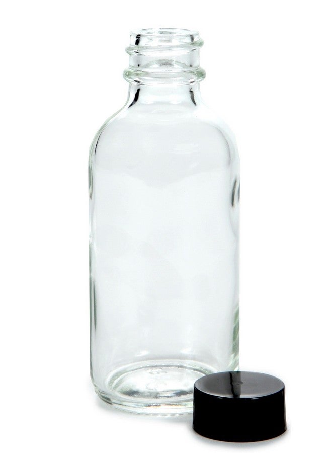 Vivaplex, 12, Clear, 2 oz Glass Bottles, with Lids - Image 5