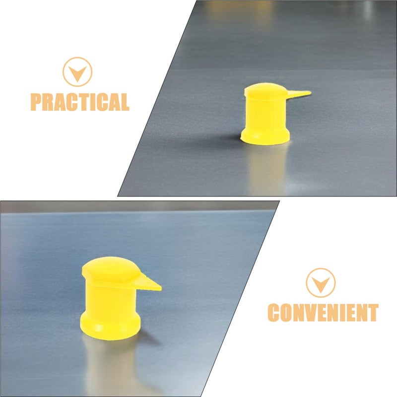 24pcs Yellow Wheel Nut Indicators And Bolt Covers For Commercial Vehicle Torque Check - Image 4