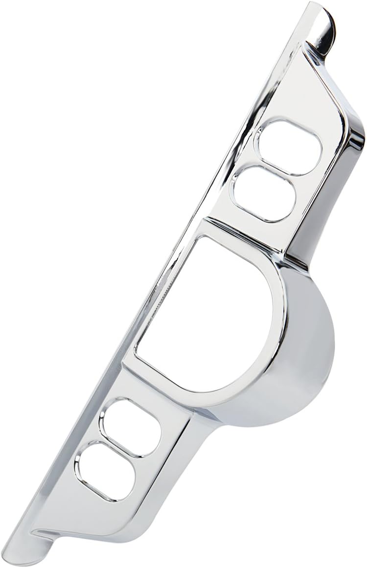 Rudyness Chrome Switch Dash Panel Accent Cover for Harley Touring Models 1996-2013 - Image 2