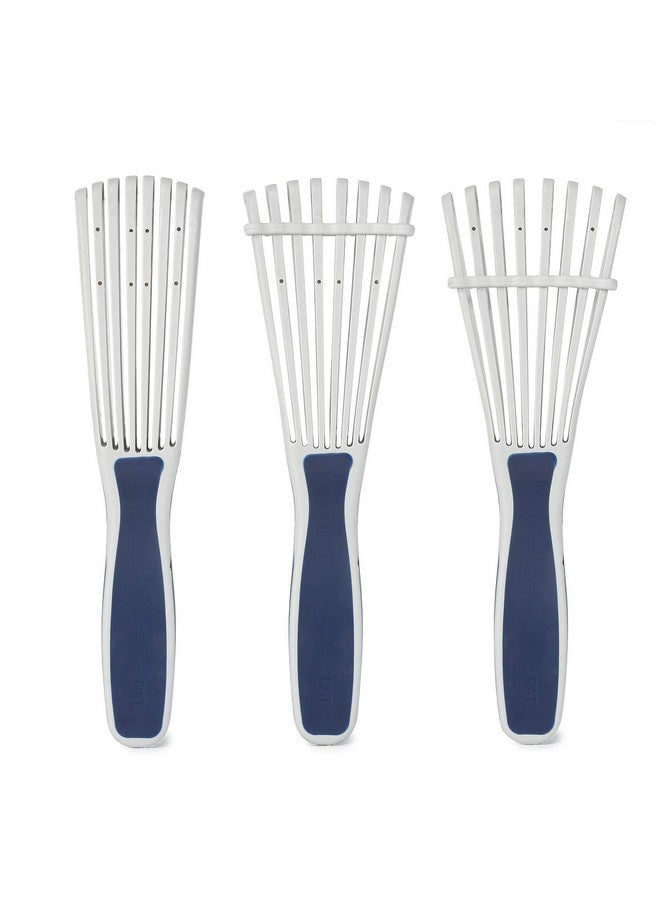 BESTOOL Detangling Brush for Curly and Natural Black Hair, Afro 3/4abc Texture, Faster and Easier Detangling of Wet or Dry Hair with No Pain (Blue) - Image 4