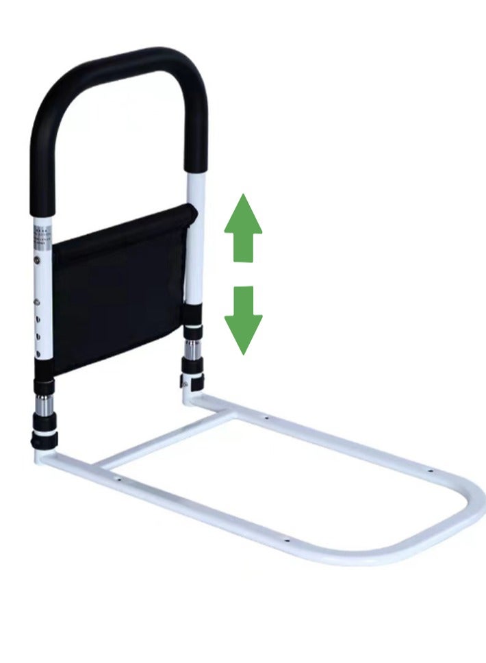 KINGMAZI Bed Rails for Elderly Adults ，Assist Support Side Railings for Seniors ，Adjustable  Safely Assist Handrail Citizens Slides Under Mattressbed Cane Medical Bed Guard Bed Handles Bars for Seniors, Pregnant Women, People in Need  - Image 1