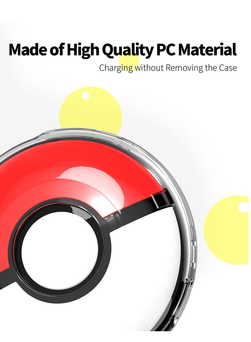 بوكيمون الذهاب بلس + 2023 خفيفة الوزن حالة الكمبيوتر مع حزام حماية ضد الصدمات ( شفافة ) - Image 3