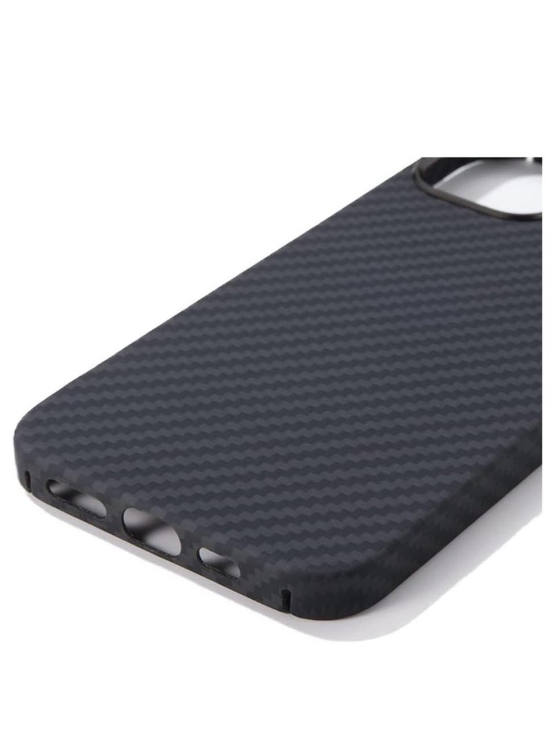 ELTRAZONE ELTERAZONE Case Compatible with iPhone 15 Pro Case 3D Skin Texture Kevlar Fiber Bulletproof Vest Cover Protective Carbon Fiber Pattern Ultra Slim - Image 3