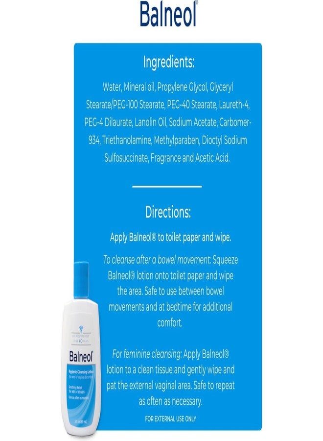 Balneol Hygienic Cleansing Lotion 3 oz (Pack of 8 - Image 5