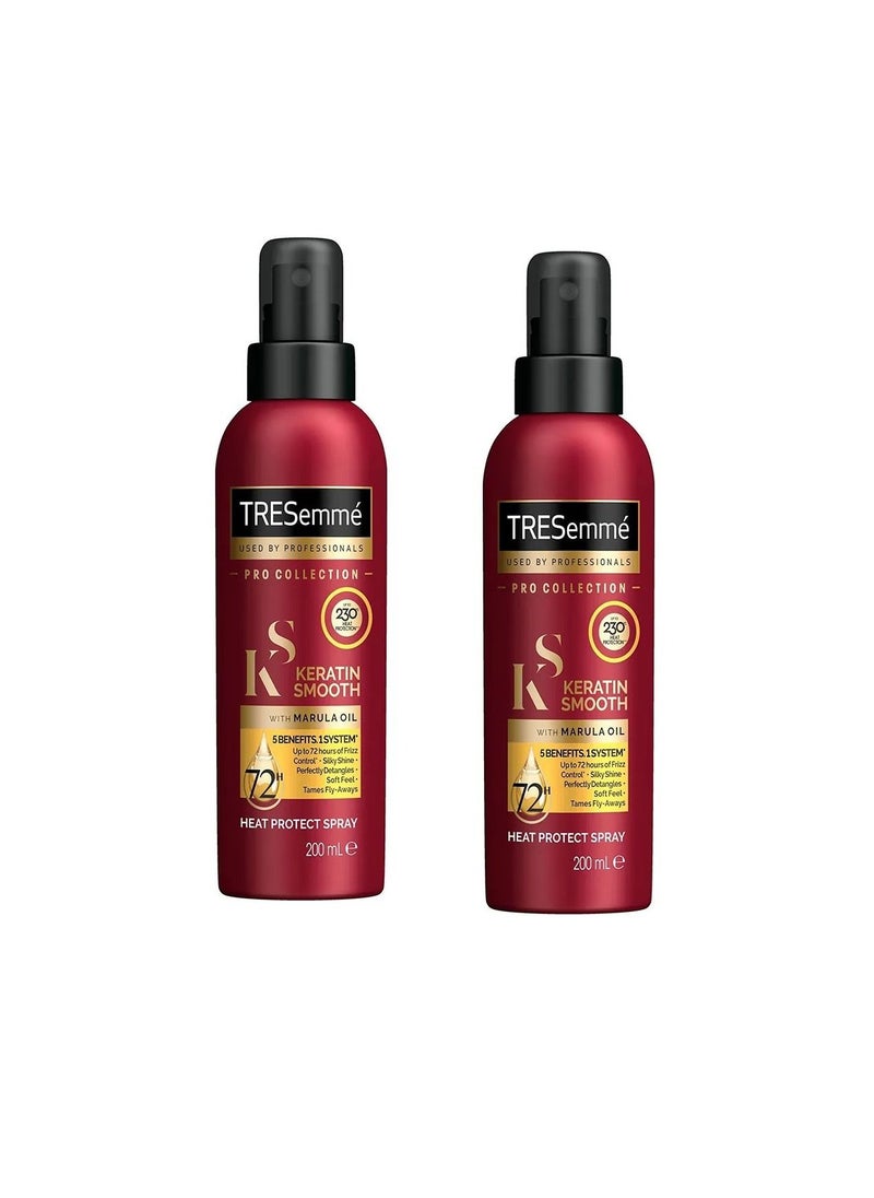 TRESemmé Pro Kolagin Keratin Stripper Mnim for Hair with Marola Oil -200ml (2 Piece) 