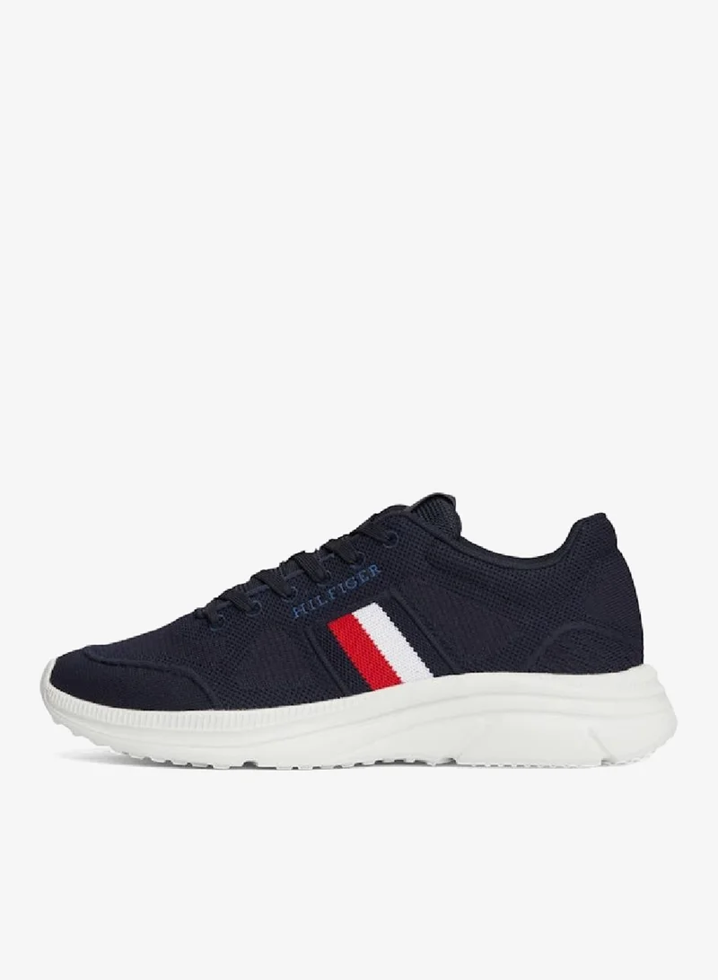 Tommy Hilfiger Desert Sky Signature Tape Knit Runner Trainers for Men | Best Price UAE
