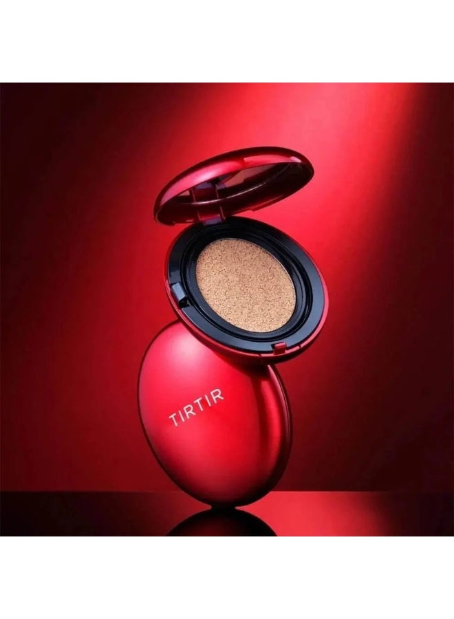 TIRTIR Red Cushion Mask Fit 24W Soft Beige Foundation - 18g - Image 2