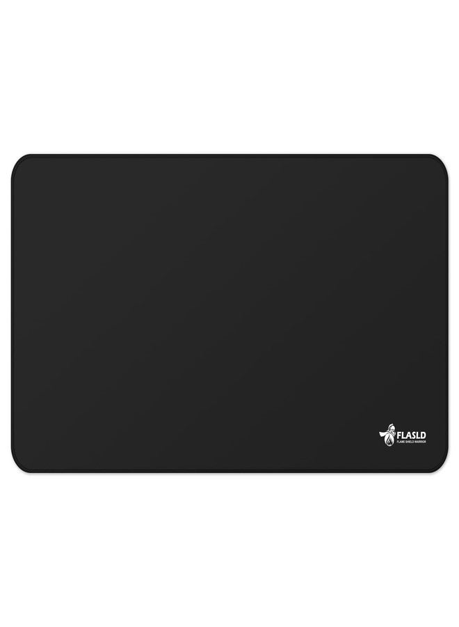FLASLD Outdoor Under Grill BBQ Floor Mat 32 x 60 inches - Fireproof and Waterproof Protector for Decks & Patios, Reusable and Easy to Clean, Black - Image 1