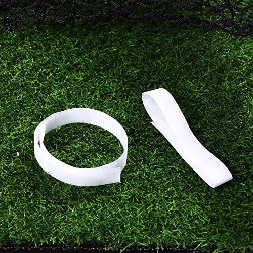 Chalyna 30 Pcs Goal Net Straps Soccer Attachment Trap White for Holding Nets to The Goal Posts for Boys Kids Training 14 x 0.8 Inch(Simple Style) - Image 5