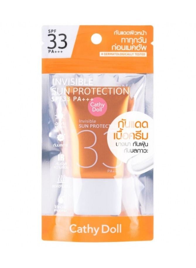 Cathy Doll Invisible Sun Protection Spf33 20ml 