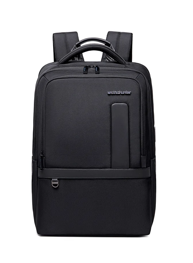 ARCTIC HUNTER Travel Backpack Large Capacity Laptop Backpack Men and Women Business Travel Bag School Bag Multifunctional B00490 Black