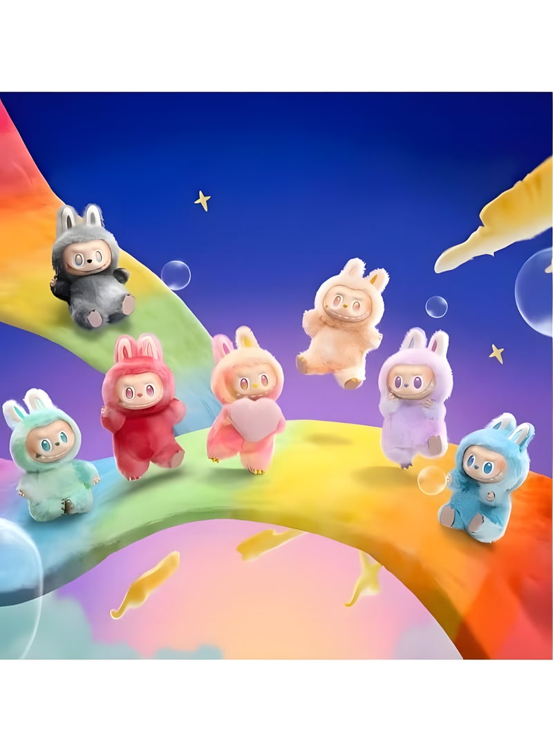 Labubu Soft Stuffed Doll| Vinyl Plush Hanging Card | Blind Box Figures | |Plush Toys for Modern Home Decor | Collectible Toy | 1-Pack - Image 2