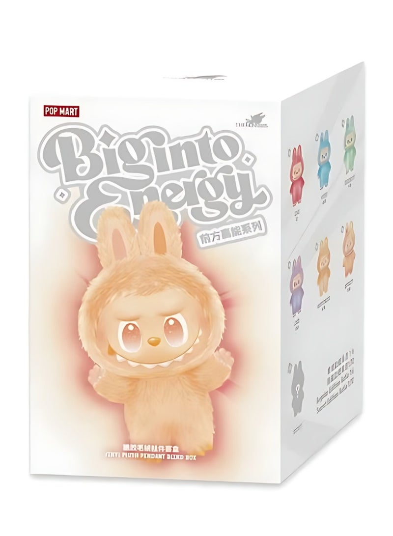 Labubu Soft Stuffed Doll| Vinyl Plush Hanging Card | Blind Box Figures | |Plush Toys for Modern Home Decor | Collectible Toy | 1-Pack - Image 1