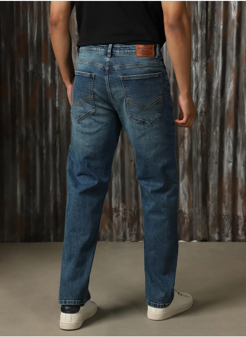 HIGH STAR Men Indigo Jeans