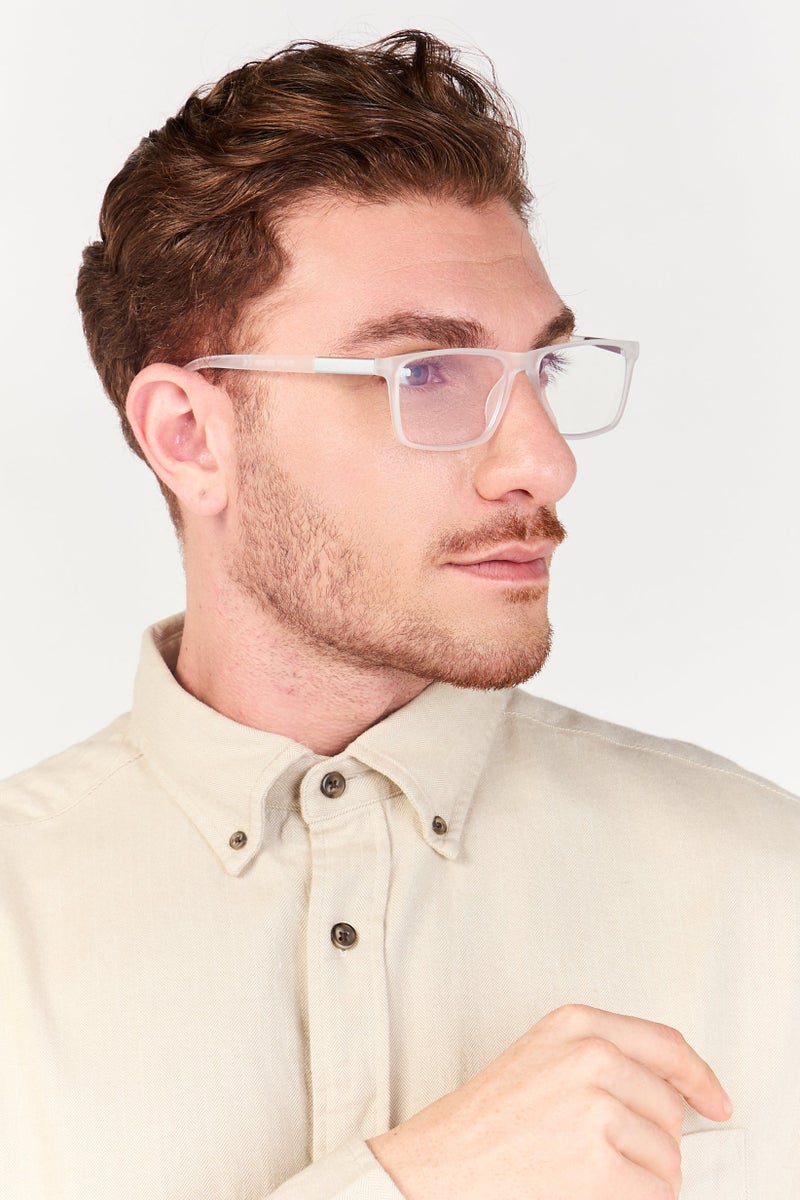 SKY VISION Men 3Pcs WRS7031S Rectangular Reading Glasses, Multicolor - Image 2