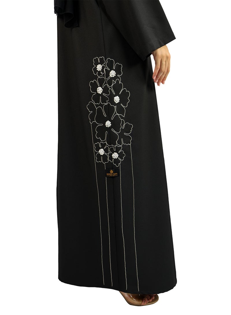 THE MODEST FACTORY Front pockets, both side Aari and handwork - Image 4