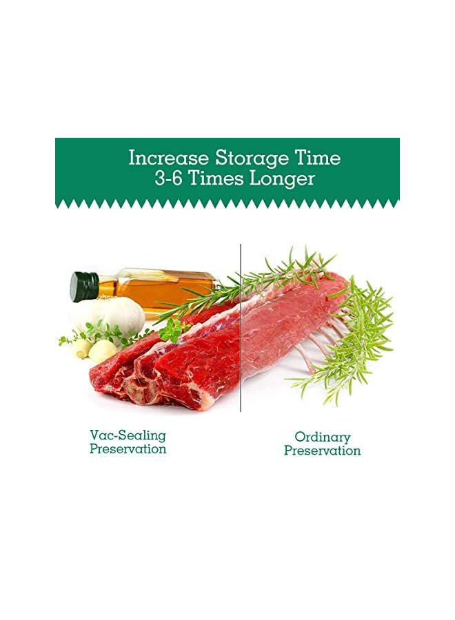 Raxoom Packs Vacuum Sealer Rolls Sous Vide Bags Rolls For Food Saver And Vacuum Sealer Machine (12X500Cm) - Image 3