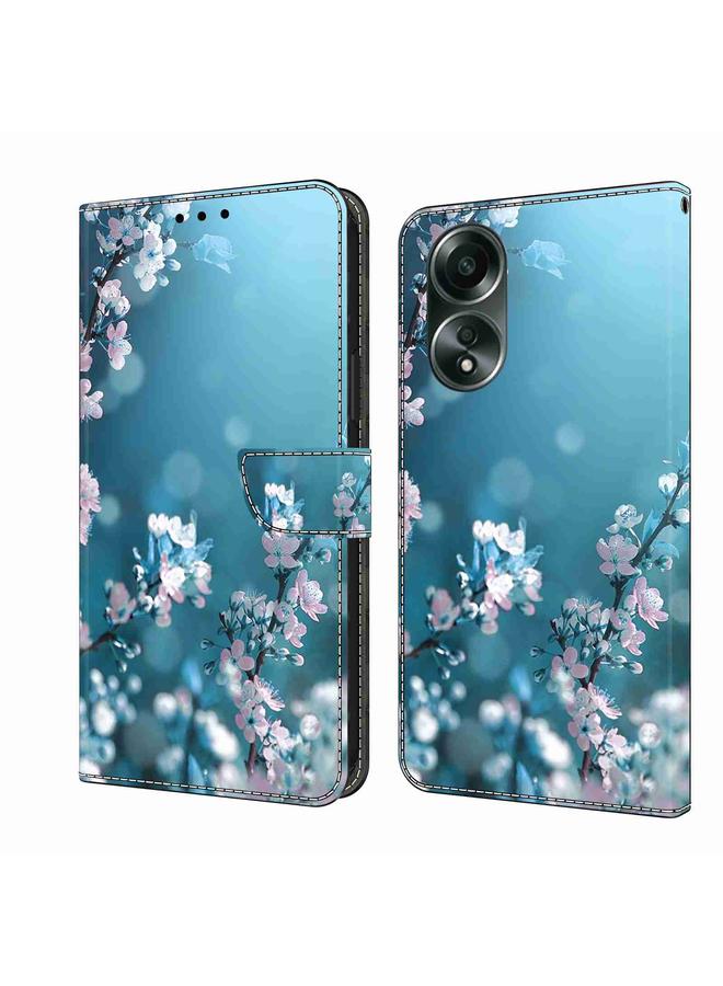 S-TOP Case For OPPO A58 4G Crystal 3D Shockproof Protective Leather Phone Case - Image 1