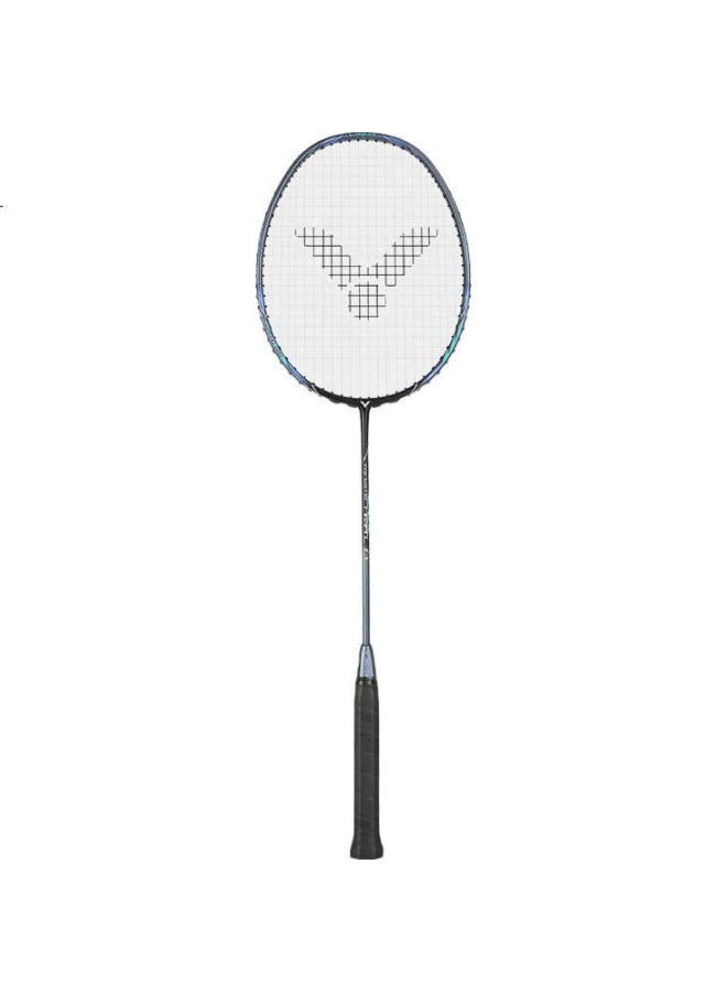 Victor Badminton Racket, Single Racket, Lightweight Offensive Tk-Hmr L Ex Iron Hammer, Gray, 6U, Pre-Strung, 24 Pounds - Image 2