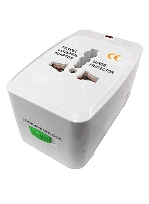 Mopslik Mopslik Cuttlefish Universal Travel Worldwide Adapter White Pack of 2  - Image 4