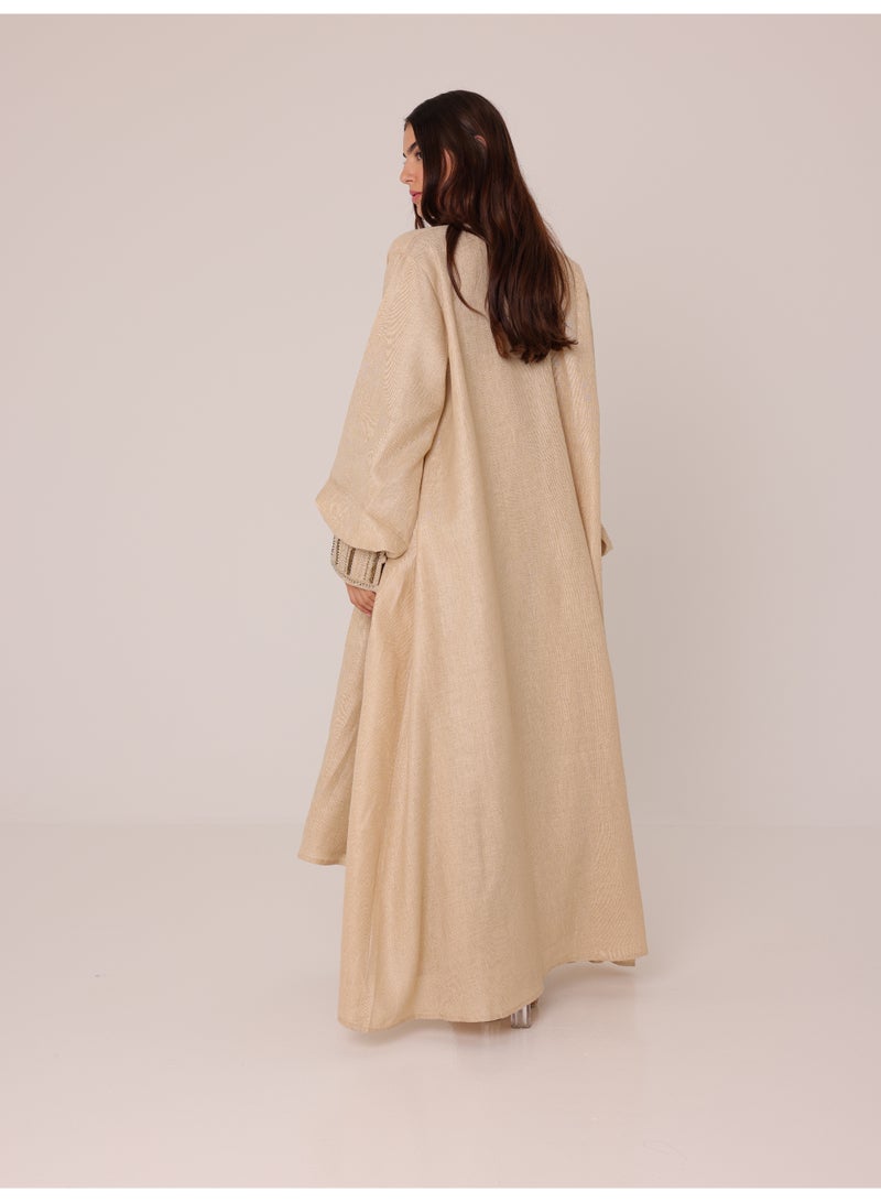 اكسا طقم مكون من قطعتين بتفاصيل خطوط ترتر فاخرة - Image 4