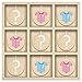 Senfaro Gender Reveal Tic Tac Toe Board Game Gender Reveal Games TicTacToe for He or She Baby Gender Reveal Ideas Party Supplies Boy Girl Sign Baby Shower Gender Reveal Decoration kit - Image 3