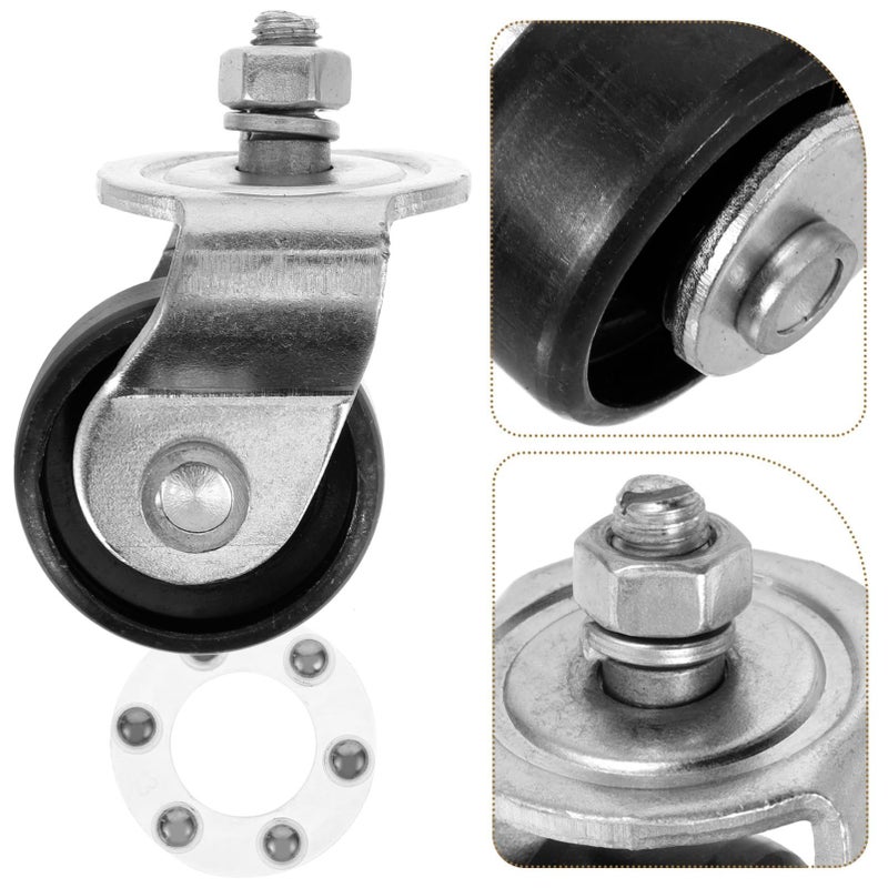 2 Ton Floor Jack Wheel Replacement Caster Wheel Swivel Stabilizer Heavy Duty Casters - Image 4