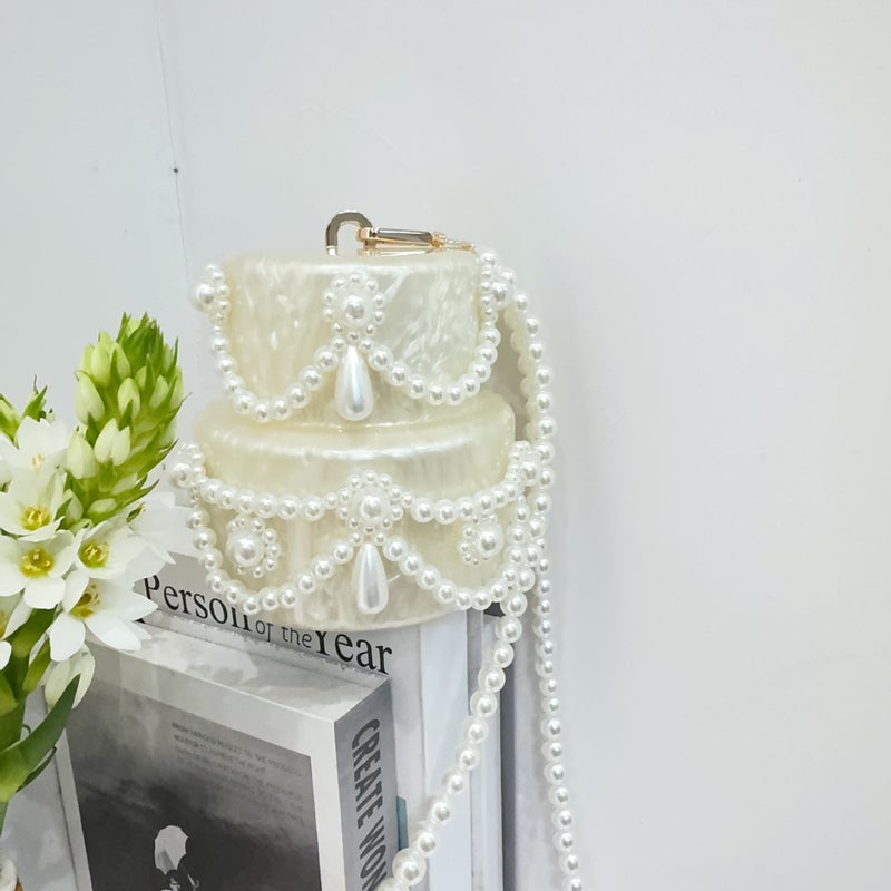 2025 Women'S New Shoulder Crossbody Bag Shaped Shell Acrylic Bag Fashion Wedding Dinner Clutch Bag - Image 5