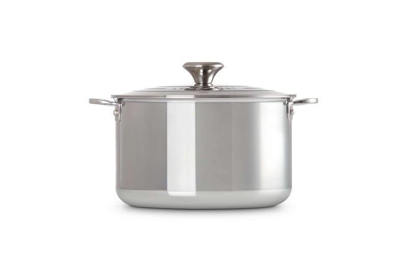 Le Creuset Le Creuset Tri-Ply Stainless Steel 7 Quart Stockpot, Medium  - Image 3