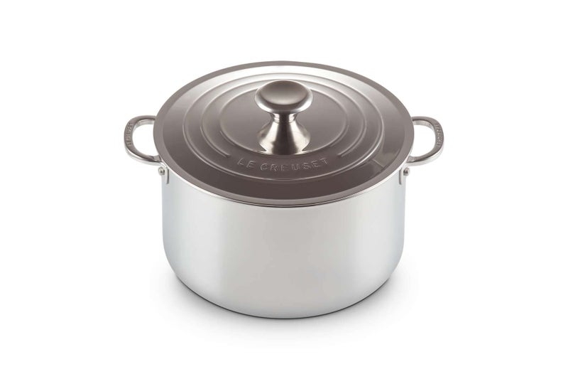 Le Creuset Le Creuset Tri-Ply Stainless Steel 7 Quart Stockpot, Medium  - Image 1