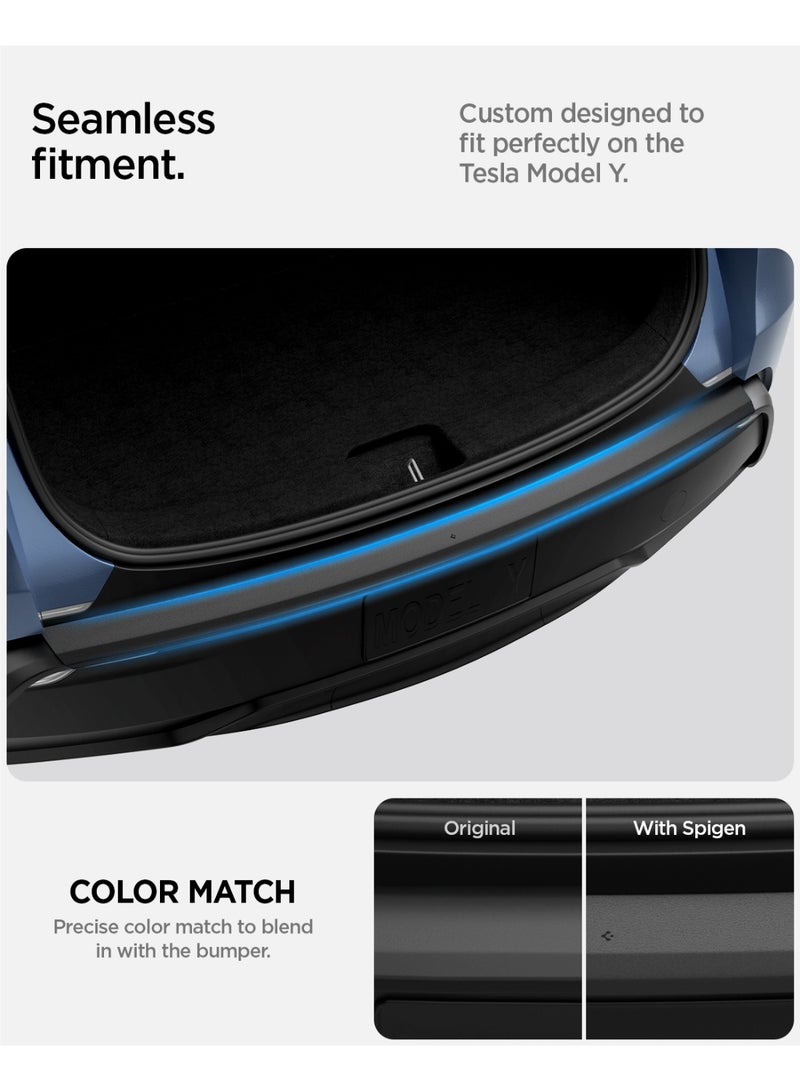 Spigen Rear Bumper Protector for Tesla Model Y Juniper (2026/2025 Premium & Performance Models Only) 270 Degree Bumper Guard & Scratch Resistant - Image 4