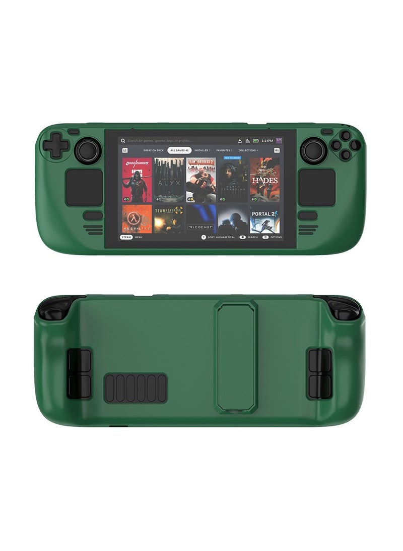 عام أغطية لجهاز Steam Deck، أغطية كاملة مع حوامل، مواد PC ودية للبشرة، أغطية للجهاز، إكسسوارات الجهاز. - Image 1