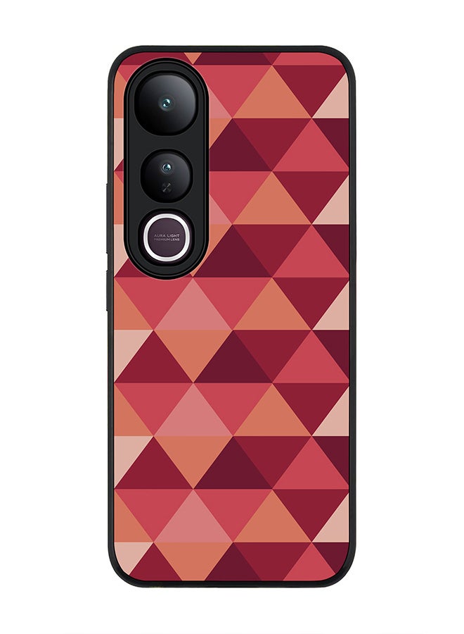 Stylizedd For vivo V50 Lite Case,Slim fit Camera Protection, Shockproof Thin Phone cover  - Topsy Turvy Triangles