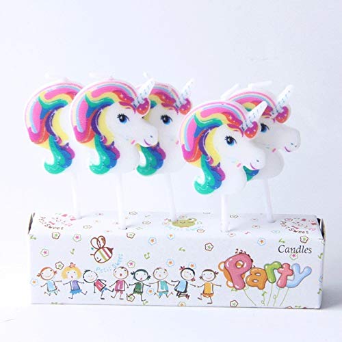 Balloonistics Unicorn Birthday Candle for Unicorn Theme Party - Image 5