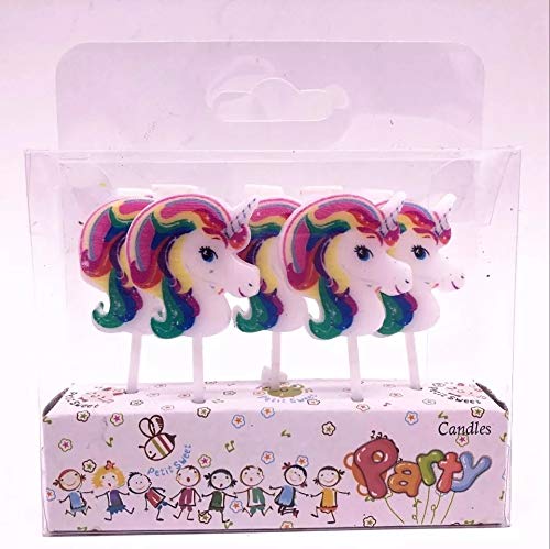 Balloonistics Unicorn Birthday Candle for Unicorn Theme Party - Image 3