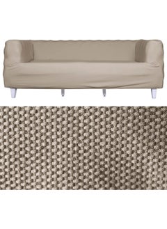Tuchmall Honeycomb Fabric Lycra Flexible Washable Elastic 3*seater Chester Sofa Cover One Piece  - Image 1