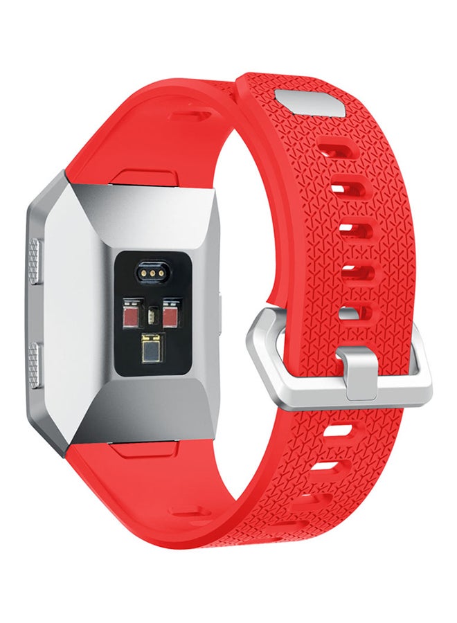 ISank Replacement Sport Band For Fitbit Ionic Red - Image 3