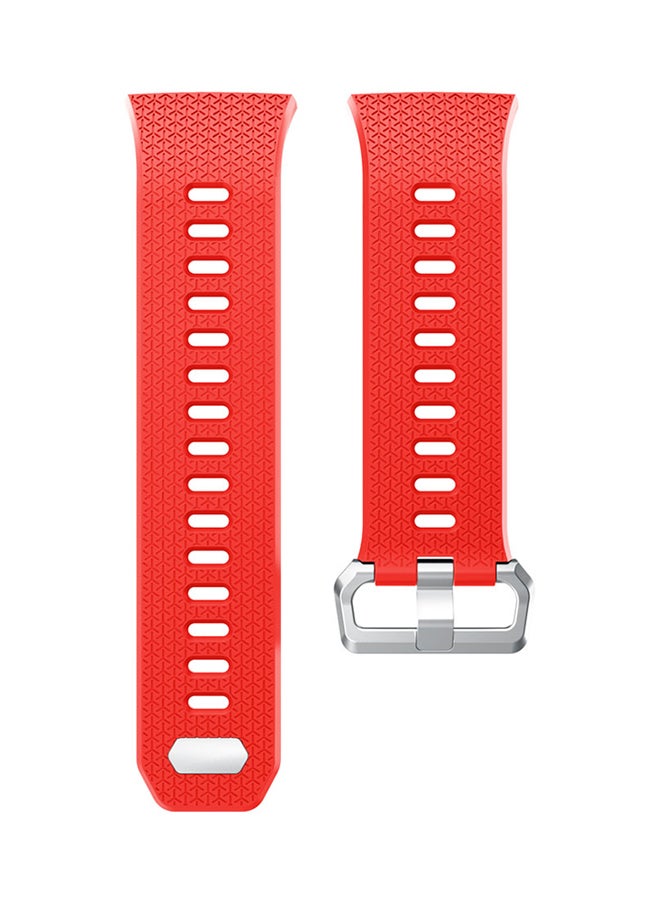 ISank Replacement Sport Band For Fitbit Ionic Red - Image 2