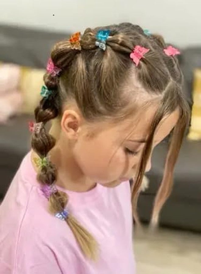 Freebies Pack of 30 Mini Butterfly Hair Clutcher | Strong Grip Cute Tiny Hair Clips for Girls & Women - Image 4