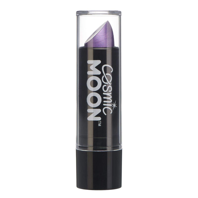 Cosmic Moon - Metallic Lipstick - 0.17oz - For mesmerising metallic lips! - Purple - Image 1