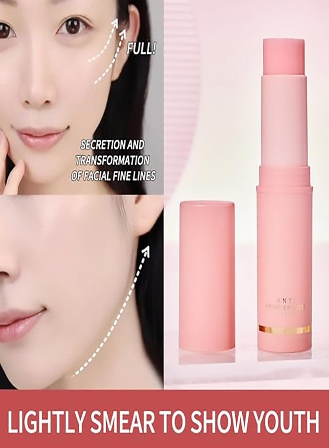 Grospe All-in-One Hydrating Stick, Wrinkle Bounce Multi Balm Facial Moisturizer, Daily Face Moisturizer for Reducing Fine Lines & Anti-aging - Image 5